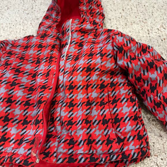Columbia Baby boys 2T Winter Insulated Coat Ski Jacket Red Snow Outdoor Hooded - Picture 5 of 9